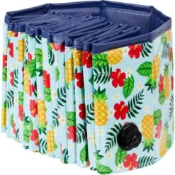 Frisco Outdoor Dog Swimming Pool, Hawaiian Print -WoofyPlay Store 331652 PT2. AC SS1800 V1646179637