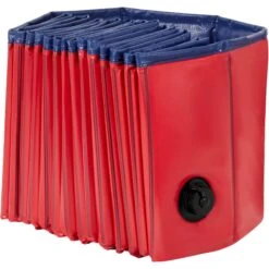 Frisco Outdoor Dog Swimming Pool, Red -WoofyPlay Store 331665 PT2. AC SS1800 V1646181253