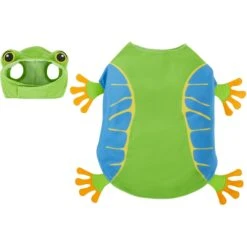 Frisco Frog Dog & Cat Costume -WoofyPlay Store 334951 PT4. AC SS1800 V1658348503