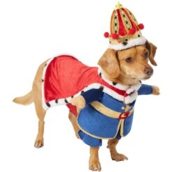 Frisco Front Walking Royal King Dog & Cat Costume 11 Frisco Front Walking Royal King Dog & Cat Costume -WoofyPlay Store 335127 PT3. AC SS1800 V1658346228
