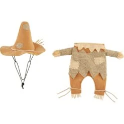 Frisco Front Walking Scarecrow Dog & Cat Costume -WoofyPlay Store 335135 PT4. AC SS1800 V1658344639