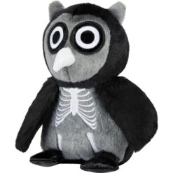 Frisco Halloween Spooky Owl Plush Squeaky Dog Toy