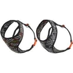 Frisco Halloween Over-The-Head Reflective Bat Wing Vest Harness -WoofyPlay Store 347515 PT3. AC SS1800 V1657657091