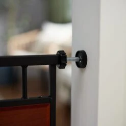 Frisco Wood Accents Extra Wide Auto-close Pet Gate, 30-in -WoofyPlay Store 352631 PT5. AC SS1800 V1657747161