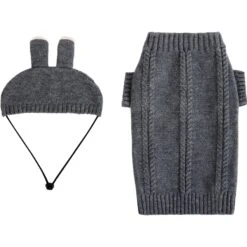 Frisco Bunny Hooded Dog & Cat Sweater 10 Frisco Bunny Hooded Dog & Cat Sweater -WoofyPlay Store 353571 PT4. AC SS1800 V1659727099