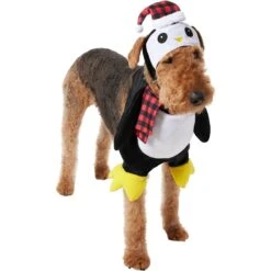 Frisco Front Walking Holiday Penguin Dog & Cat Costume -WoofyPlay Store 358020 PT4. AC SS1800 V1660764462