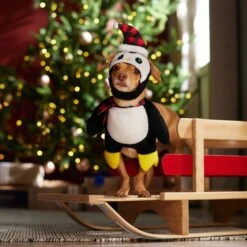 Frisco Front Walking Holiday Penguin Dog & Cat Costume -WoofyPlay Store 358020 PT7. AC SS1800 V1661798757