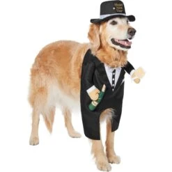 Frisco Front Walking New Years Tuxedo Dog & Cat Costume -WoofyPlay Store 358028 PT4. AC SS1800 V1660759323