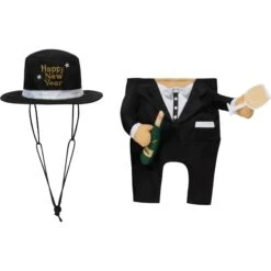Frisco Front Walking New Years Tuxedo Dog & Cat Costume -WoofyPlay Store 358028 PT5. AC SS1800 V1660760446