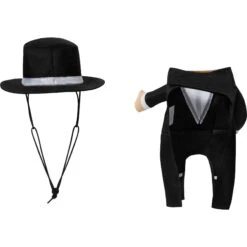 Frisco Front Walking New Years Tuxedo Dog & Cat Costume -WoofyPlay Store 358028 PT6. AC SS1800 V1660766981