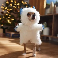 Frisco Front Walking Abominable Snowman Dog & Cat Costume 14 Frisco Front Walking Abominable Snowman Dog & Cat Costume -WoofyPlay Store 358037 PT7. AC SS1800 V1661797473