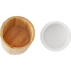 Frisco Elevated Slanted Bamboo Melamine Non-Skid Dog Bowl With Bamboo Stand -WoofyPlay Store 363387 PT4. AC SS1800 V1657657267