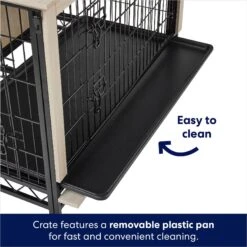 Frisco Easy Set-Up Wood Furniture Style Dog Crates -WoofyPlay Store 363840 PT5. AC SS1800 V1685459490