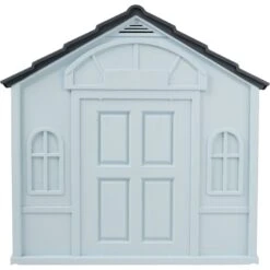 Frisco Deluxe Plastic Outdoor Dog House -WoofyPlay Store 370357 PT2. AC SS1800 V1659994038