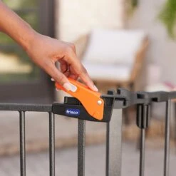 Frisco Outdoor Galvanized Steel 8-Panel Configurable Gate And Playpen With Oxford Roof -WoofyPlay Store 507086 PT6. AC SS1800 V1668631338