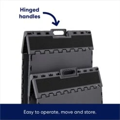 Frisco Foldable Cat & Dog Plastic Stairs, Grey -WoofyPlay Store 540726 PT2. AC SS1800 V1677161122