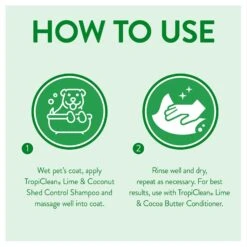 TropiClean Lime & Coconut Deshedding Dog Shampoo & Frisco Shedding Rake Dog & Cat Brush 12 TropiClean Lime & Coconut Deshedding Dog Shampoo & Frisco Shedding Rake Dog & Cat Brush -WoofyPlay Store 575102 PT4. AC SS1800 V1657660396