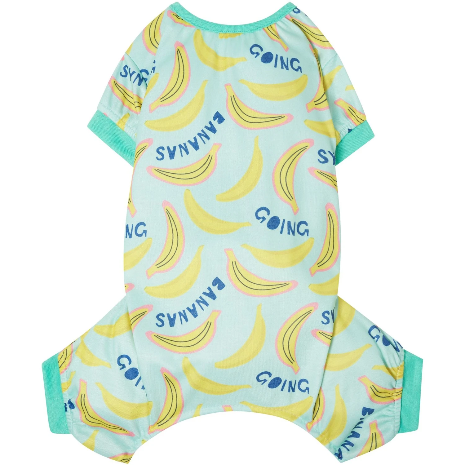 Frisco Go Bananas Dog & Cat Jersey PJs 3 Frisco Go Bananas Dog & Cat Jersey PJs - Image 3