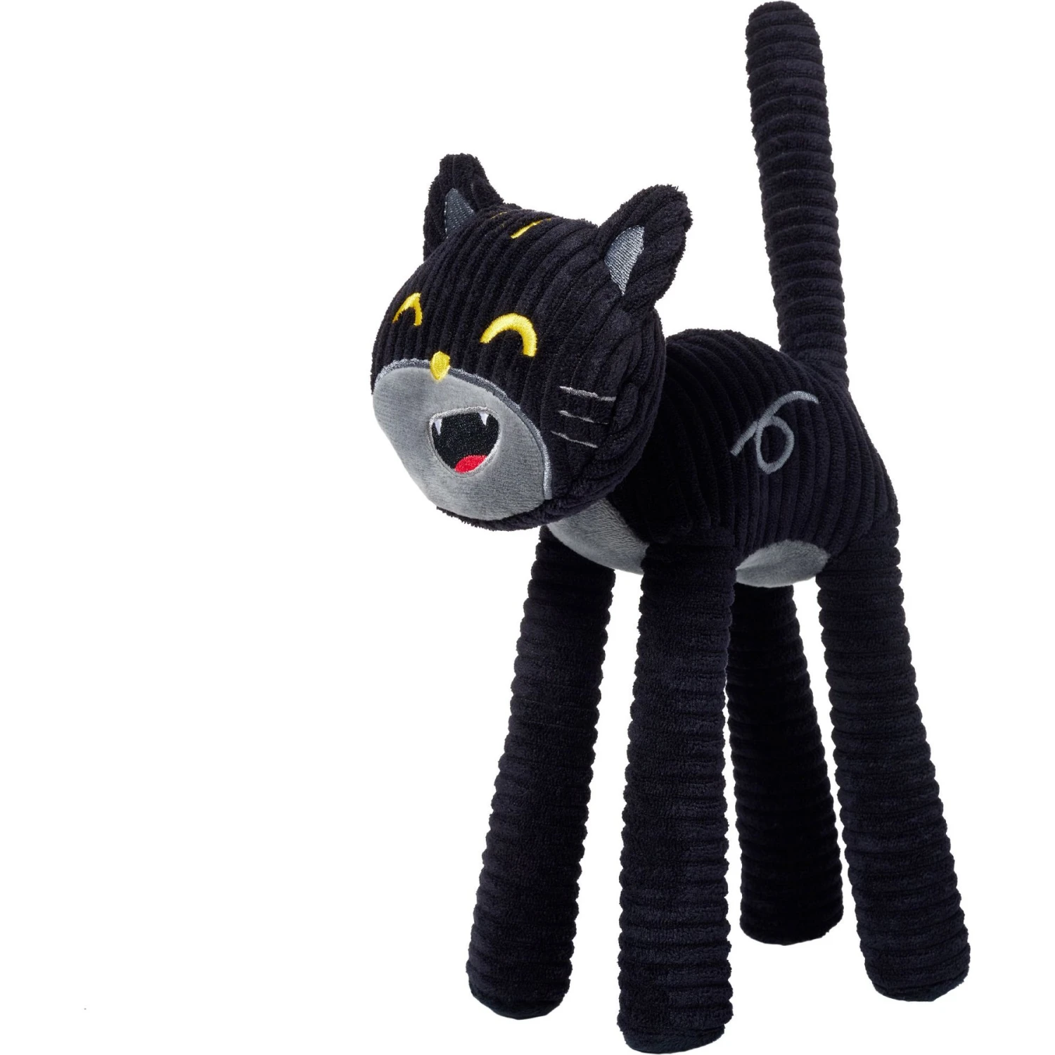 Frisco Halloween Cutie Black Cat Plush Squeaky Dog Toy 1 Frisco Halloween Cutie Black Cat Plush Squeaky Dog Toy