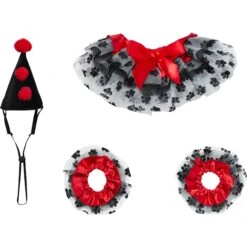 Frisco Clown Dog & Cat Costume Accessory -WoofyPlay Store 706526 PT4. AC SS1800 V1689278712