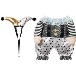 Frisco Front Walking Glitter Clown Dog & Cat Costume -WoofyPlay Store 707542 PT4. AC SS1800 V1689278779