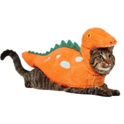 Frisco Furry Dinosaur Dog & Cat Costume -WoofyPlay Store 708190 PT2. AC SS1800 V1689351098