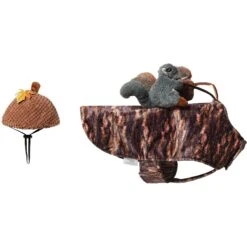 Frisco Squirrels & Nuts Ride-On Dog & Cat Costume -WoofyPlay Store 709422 PT4. AC SS1800 V1689270881