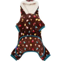 Frisco Cozy Plush Fleece Dog & Cat PJs, Mushrooms -WoofyPlay Store 718950 PT5. AC SS1800 V1692977078