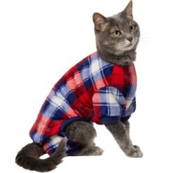 Frisco Cozy Plush Fleece Dog & Cat PJs, Plaid 10 Frisco Cozy Plush Fleece Dog & Cat PJs, Plaid -WoofyPlay Store 719102 PT2. AC SS1800 V1692202558
