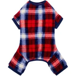 Frisco Cozy Plush Fleece Dog & Cat PJs, Plaid 11 Frisco Cozy Plush Fleece Dog & Cat PJs, Plaid -WoofyPlay Store 719102 PT4. AC SS1800 V1692720278