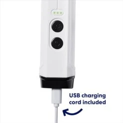 Rechargeable Cordless Cat & Dog 3-Speed Nail Grinder, White -WoofyPlay Store 729774 PT3. AC SS1800 V1687894787