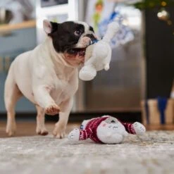 Frisco Holiday Polar Bear Friends Plush Squeaky Dog Toy -WoofyPlay Store 739822 PT3. AC SS1800 V1695043811