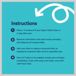 Frisco Paper Pellet Dog Litter -WoofyPlay Store 752430 PT5. AC SS1800 V1674752335