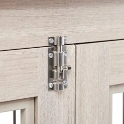 Frisco Double Door Wood & Metal Furniture Style Dog Crate -WoofyPlay Store 787222 PT7. AC SS1800 V1682541060