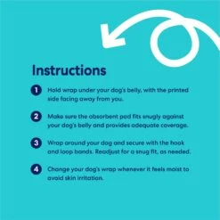 Frisco Washable Dog Diaper Male Wraps -WoofyPlay Store 862854 PT4. AC SS1800 V1698950381