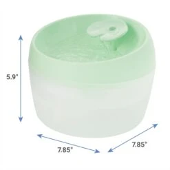 Frisco Whimsical Leaf Round Dog & Cat Fountain & Frisco Pet Fountain Replacement Filters -WoofyPlay Store 933558 PT2. AC SS1800 V1692305202