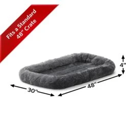 Frisco Heavy Duty Enhanced Lock Double Door Fold & Carry Wire Dog Crate & Mat Kit & MidWest Quiet Time Fleece Dog Crate Mat -WoofyPlay Store 947398 PT6. AC SS1800 V1693921543