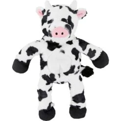 Frisco Monkey Plush With Rope Squeaky Dog Toy & Frisco Cow Plush With Inside Rope Squeaky Dog Toy -WoofyPlay Store 961998 PT5. AC SS1800 V1694784008