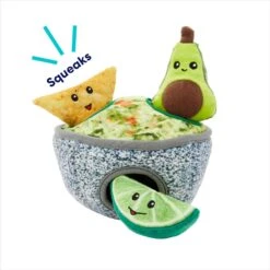 Frisco Trash Can & Raccoons Hide & Seek Puzzle Plush Squeaky Dog Toy & Frisco Guacamole Hide & Seek Puzzle Plush Squeaky Dog Toy -WoofyPlay Store 962062 PT7. AC SS1800 V1694783037