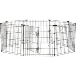 Frisco Wire Dog & Small Pet Exercise Pen With Step-Through Door -WoofyPlay Store 97484 PT2. AC SS1800 V1657661187