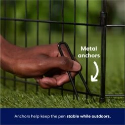 Frisco Wire Dog & Small Pet Exercise Pen With Step-Through Door -WoofyPlay Store 97484 PT3. AC SS1800 V1667228559